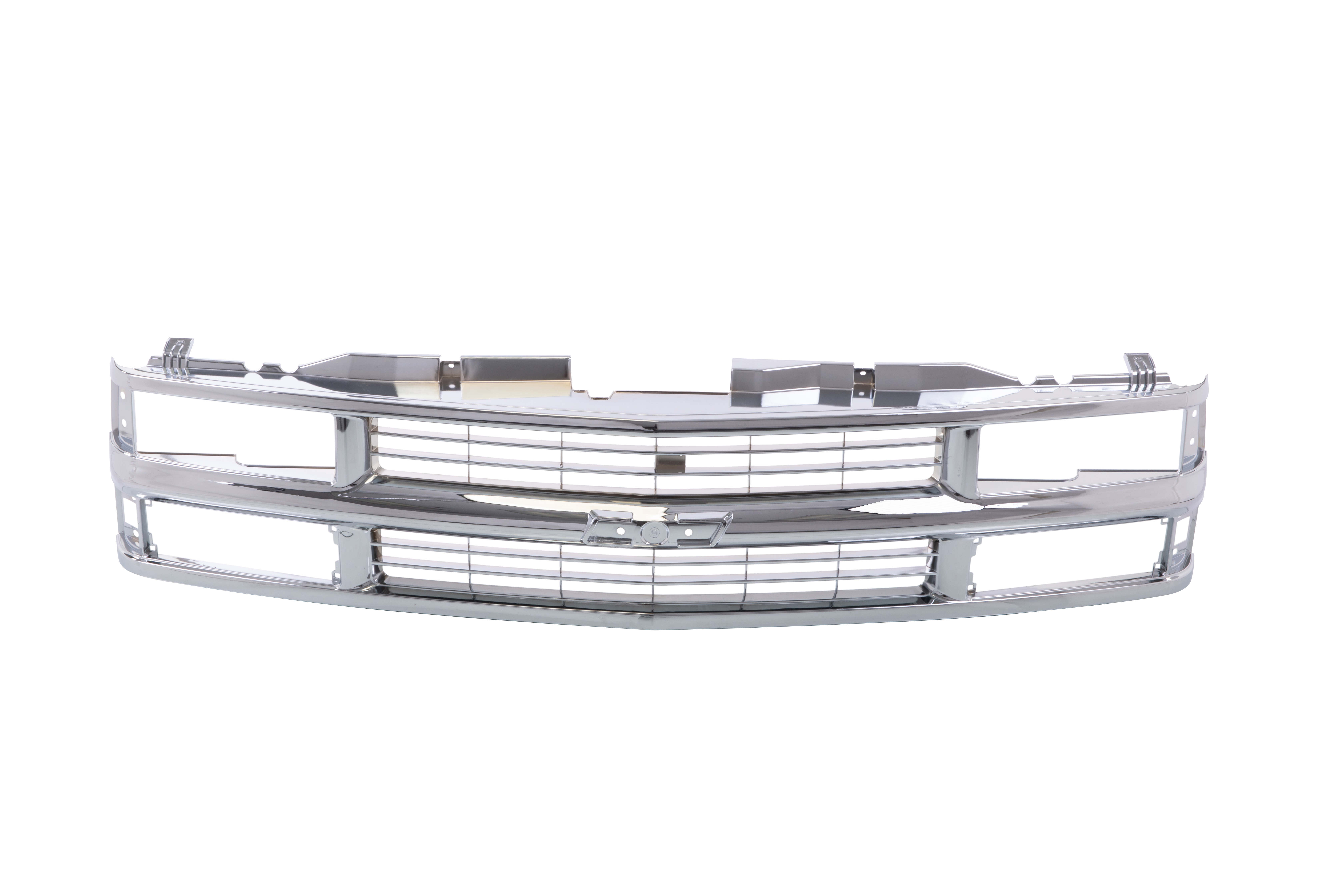 All Chrome Grille w/ Insert For 94 95 96 97 98 Chevy C/K Truck